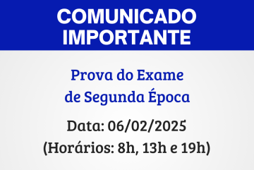 Exame de Segunda Época 1º Semestre de 2025